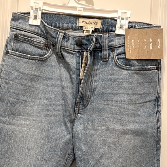 NWT Madewell Men’s skinny jeans 30x30 - Picture 4 of 10